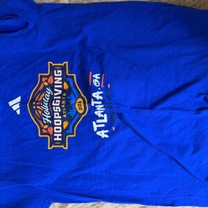 Adidas Blue Hoopsgiving T-Shirt